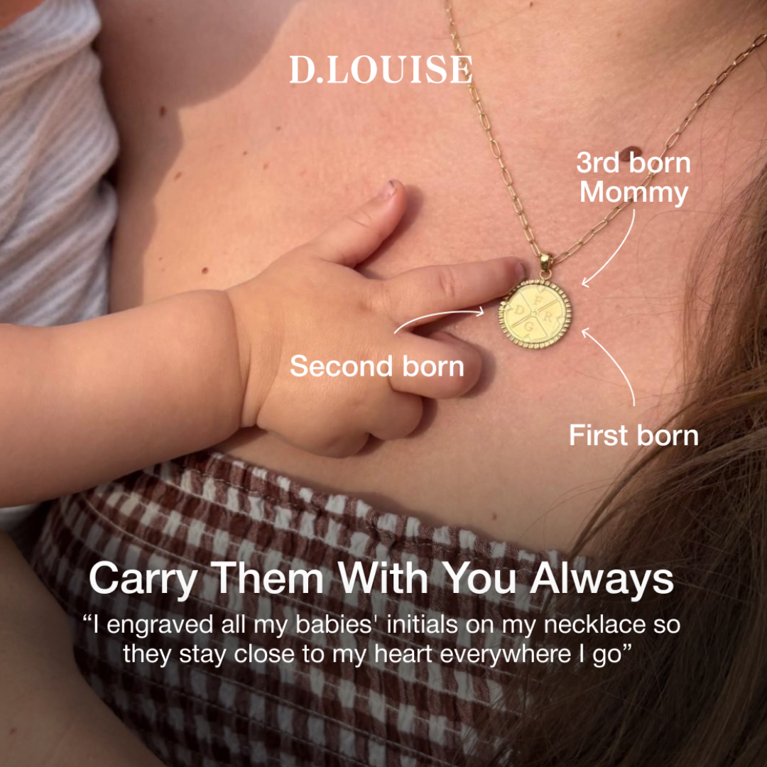 Engravable Compass Necklace