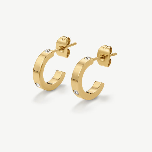 Eternity Small Hoops