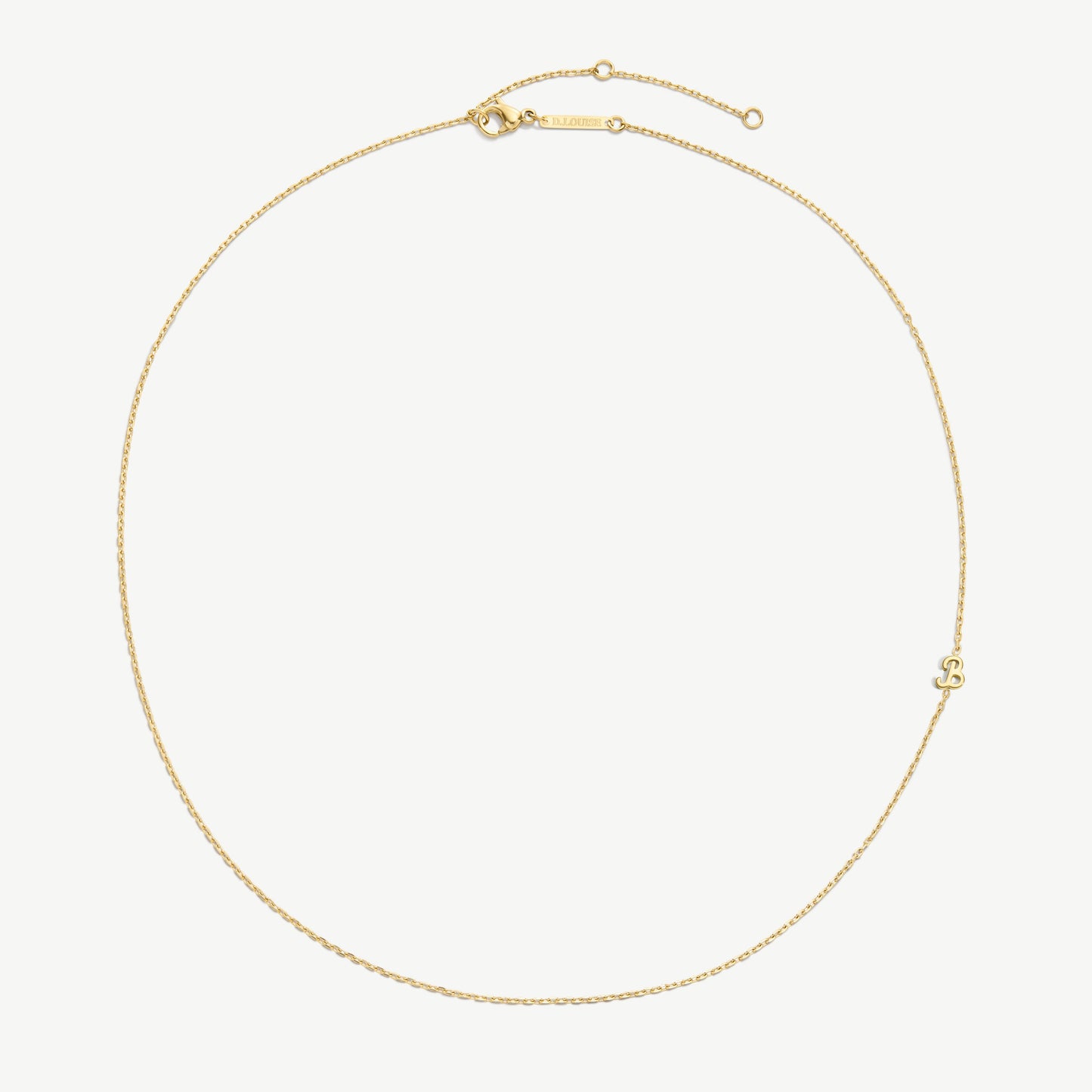 Initial Chain Necklace