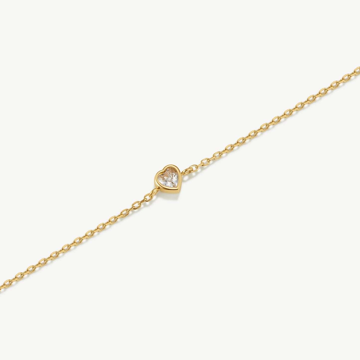 Bridesmaids Bracelet Heart with Stones
