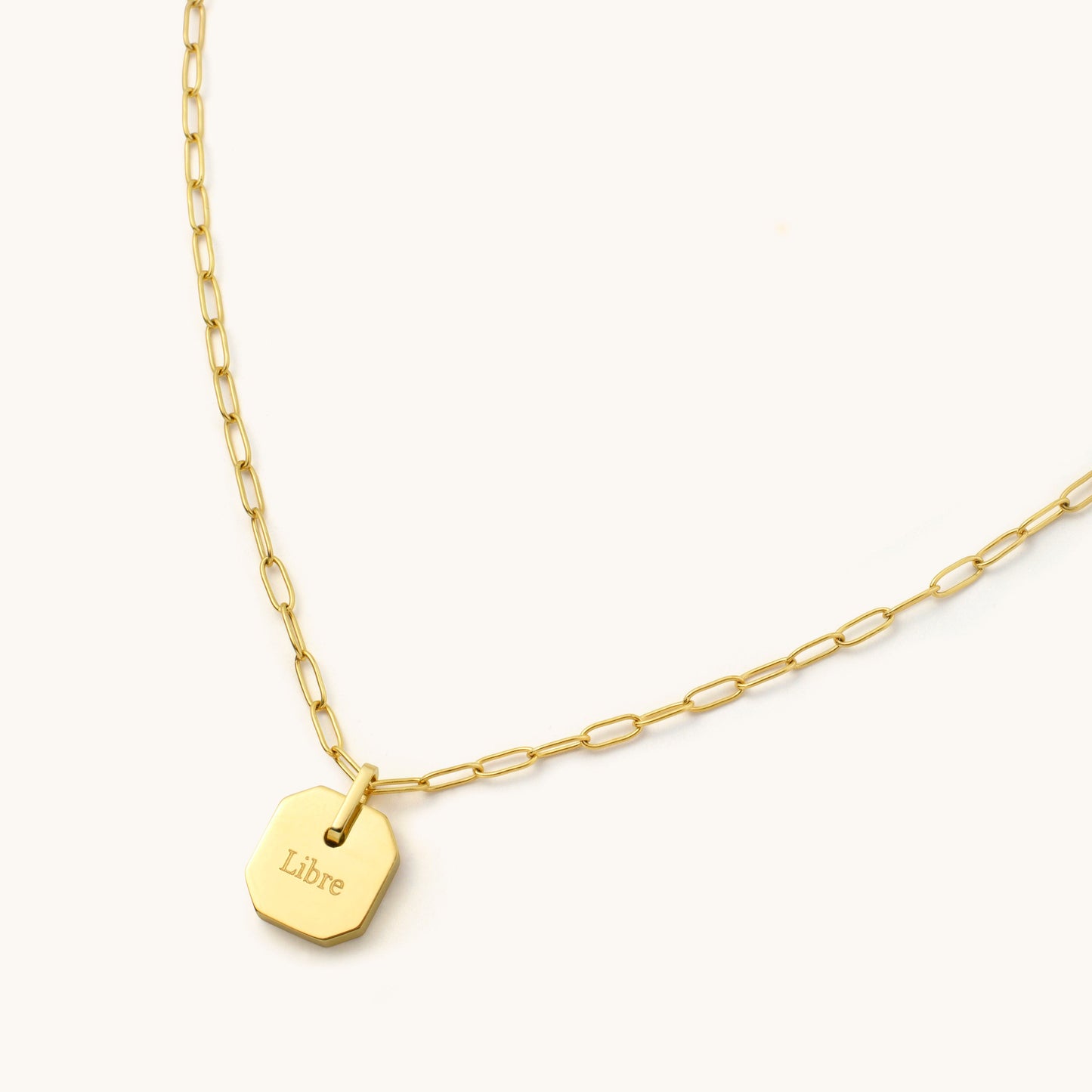 Engravable Mini Tag Necklace