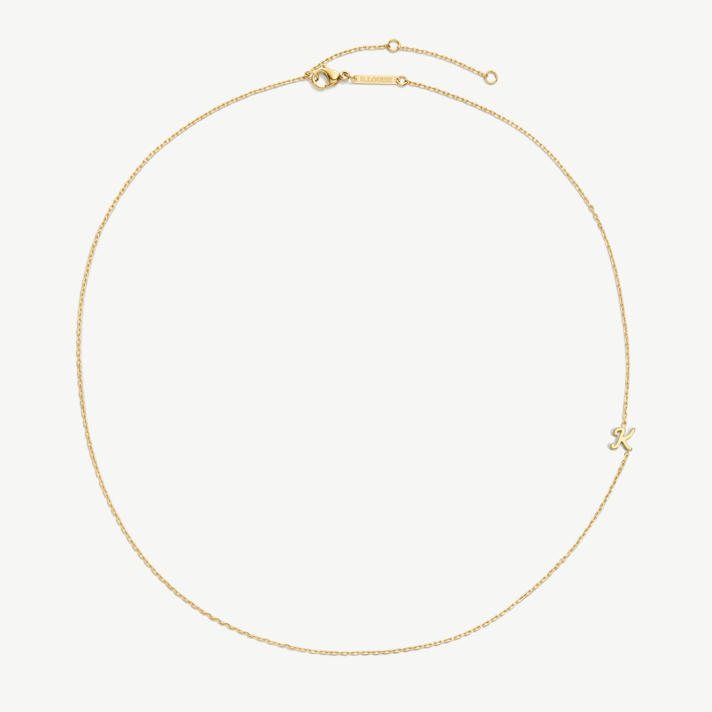 Initial Chain Necklace