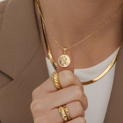 St. Christopher Necklace - Stay Safe Wherever You Go