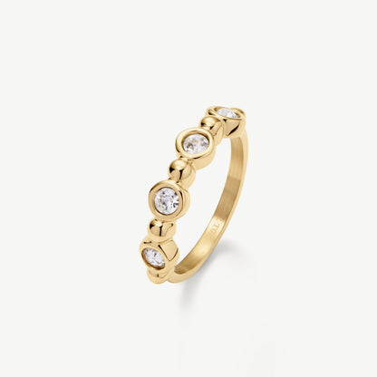 Beaded Tennis Ring
