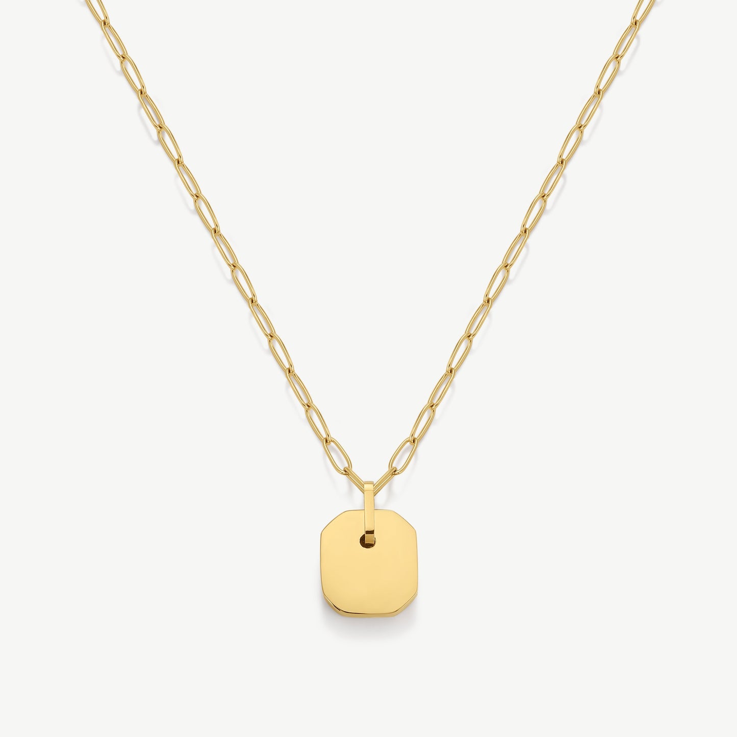 Engravable Mini Tag Necklace
