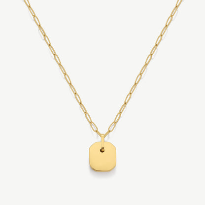 Engravable Mini Tag Necklace