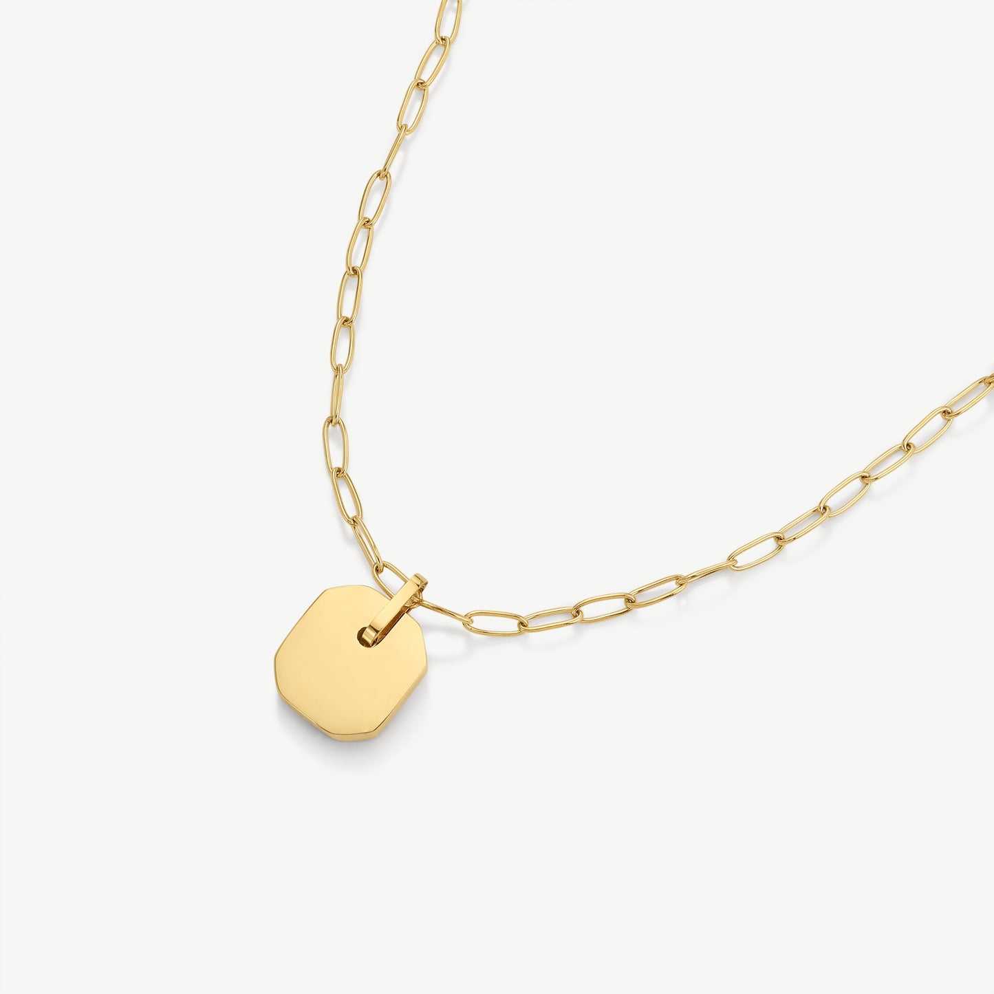 Engravable Mini Tag Necklace