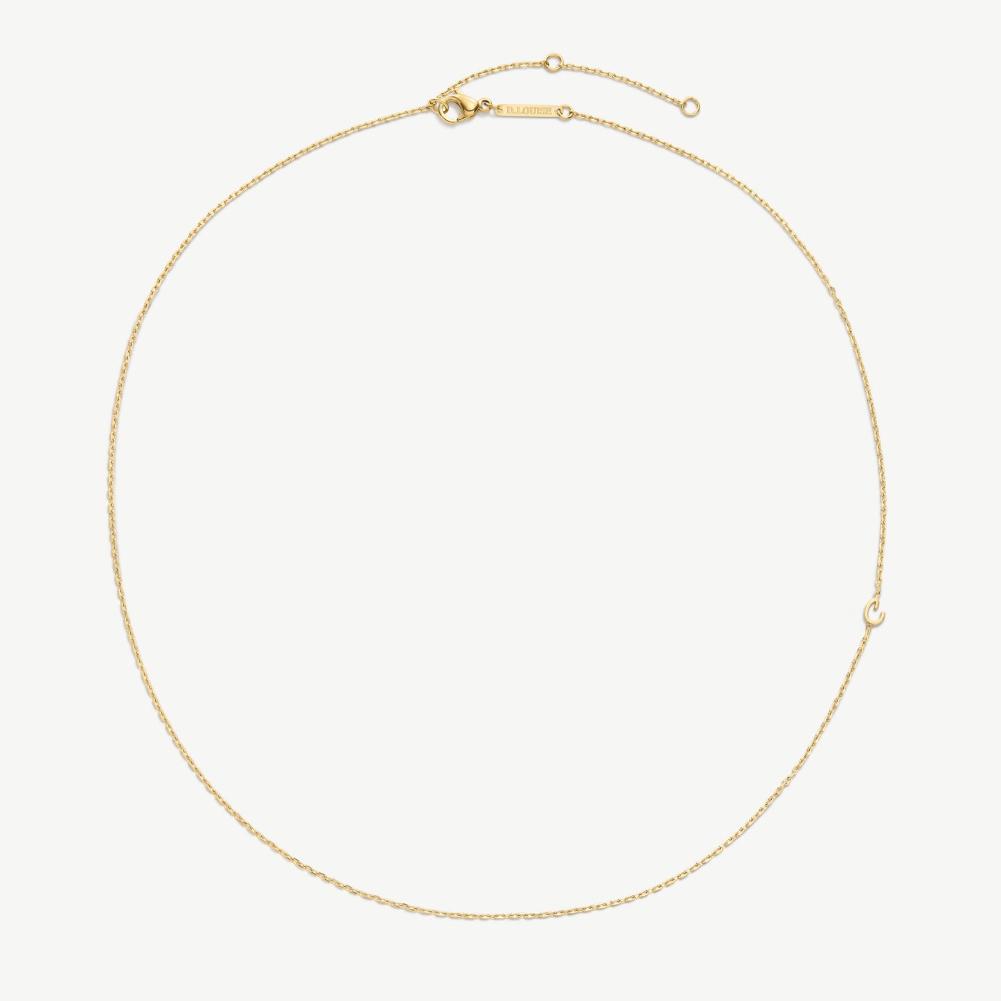 Initial Chain Necklace