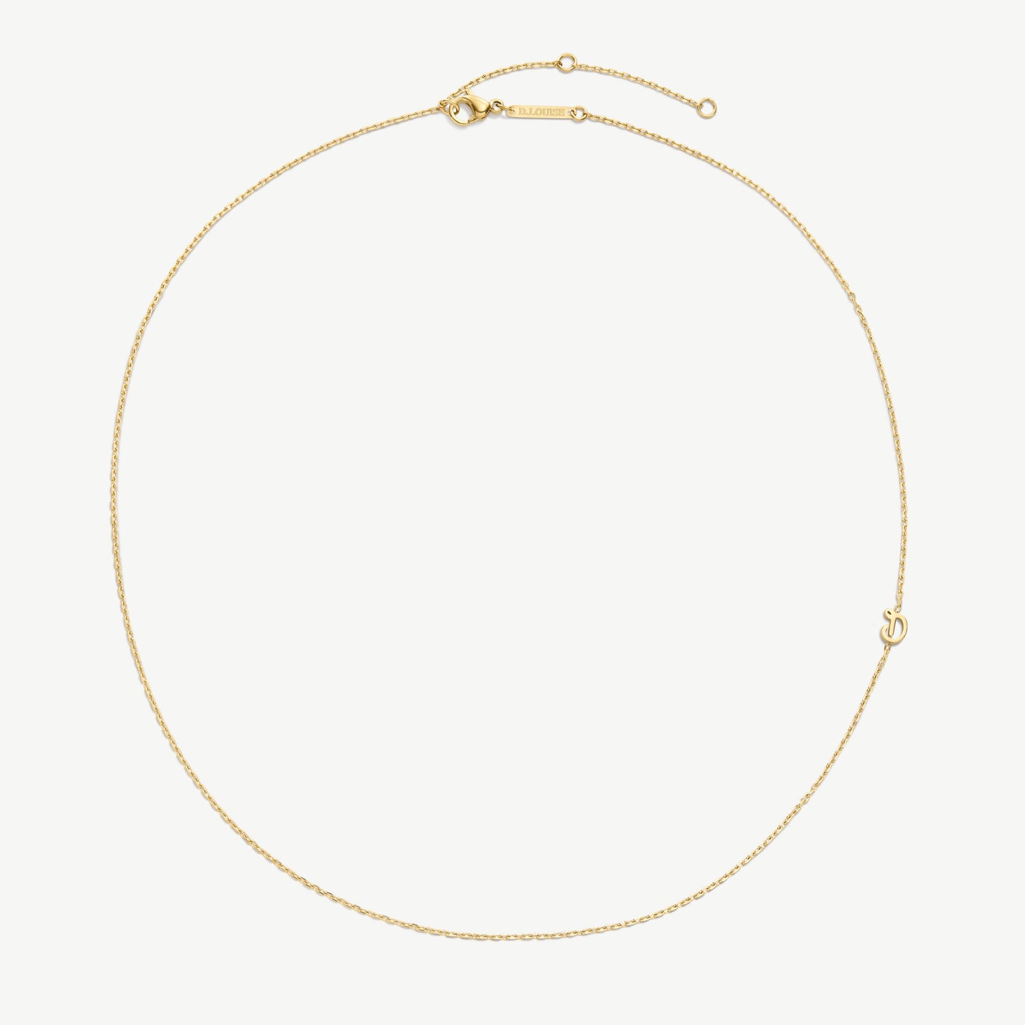 Initial Chain Necklace