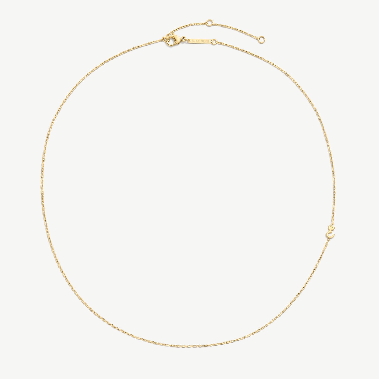 Initial Chain Necklace