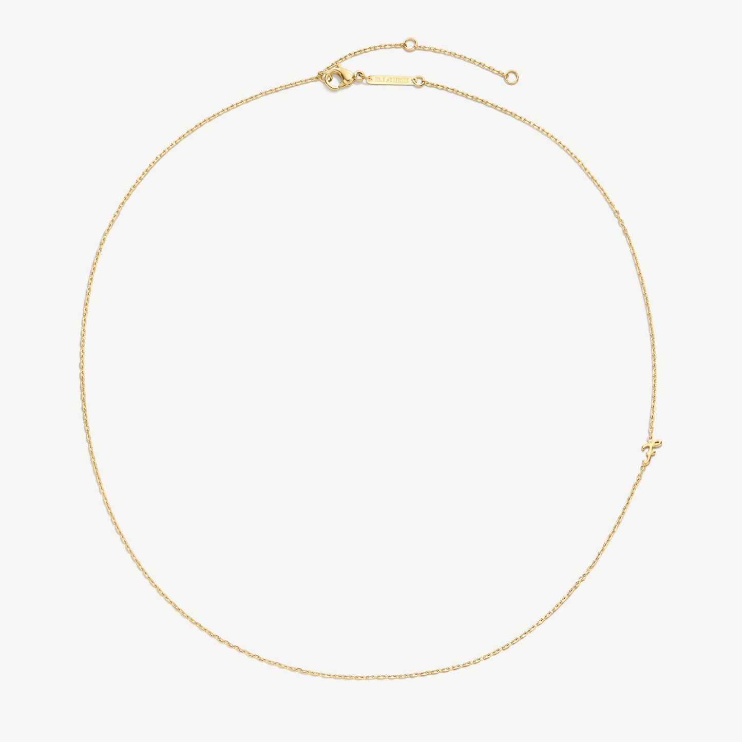 Initial Chain Necklace