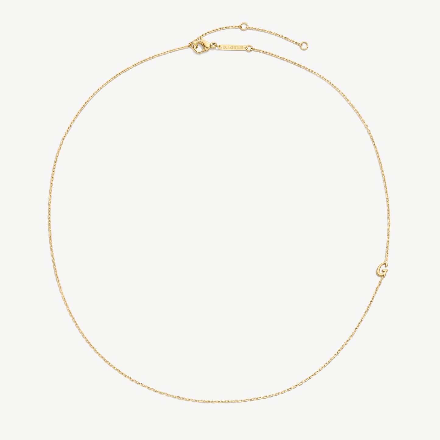 Initial Chain Necklace