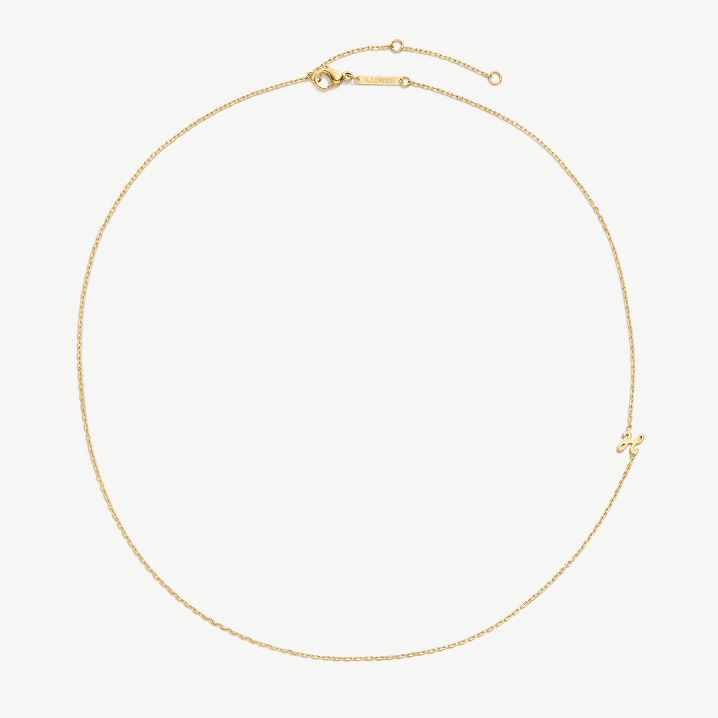 Initial Chain Necklace