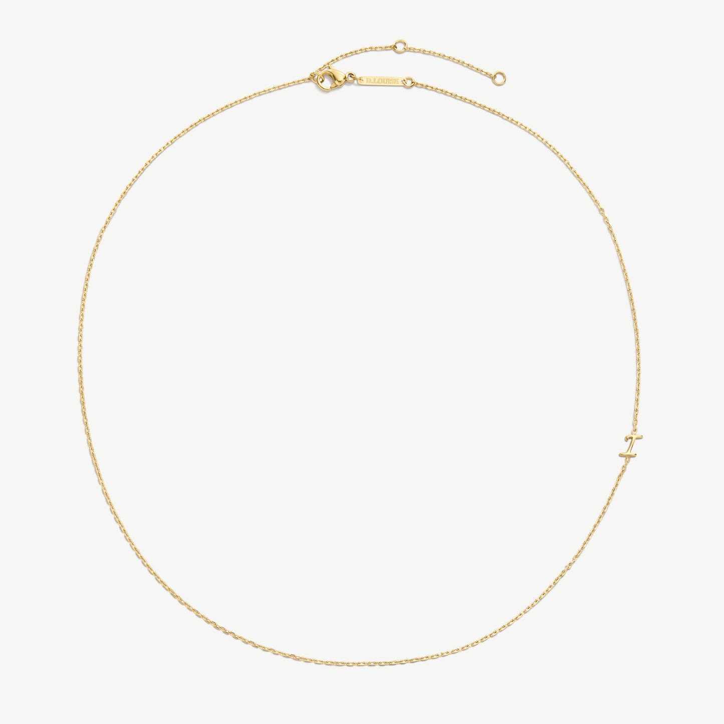 Initial Chain Necklace