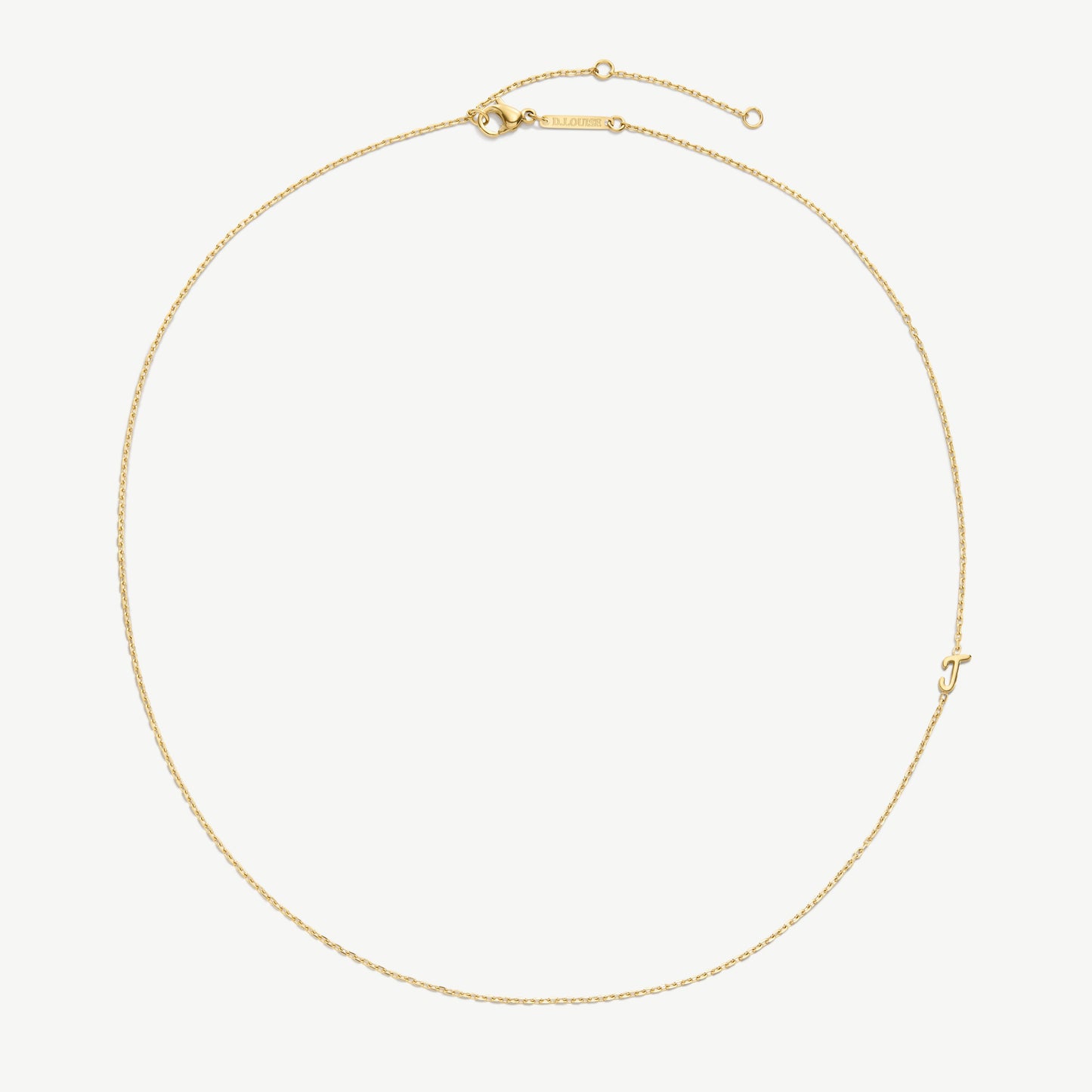 Initial Chain Necklace