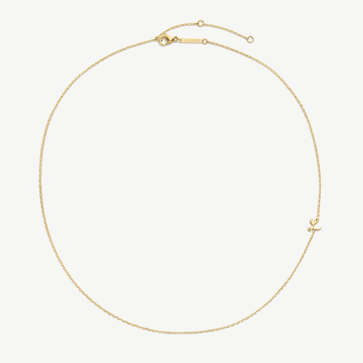 Initial Chain Necklace