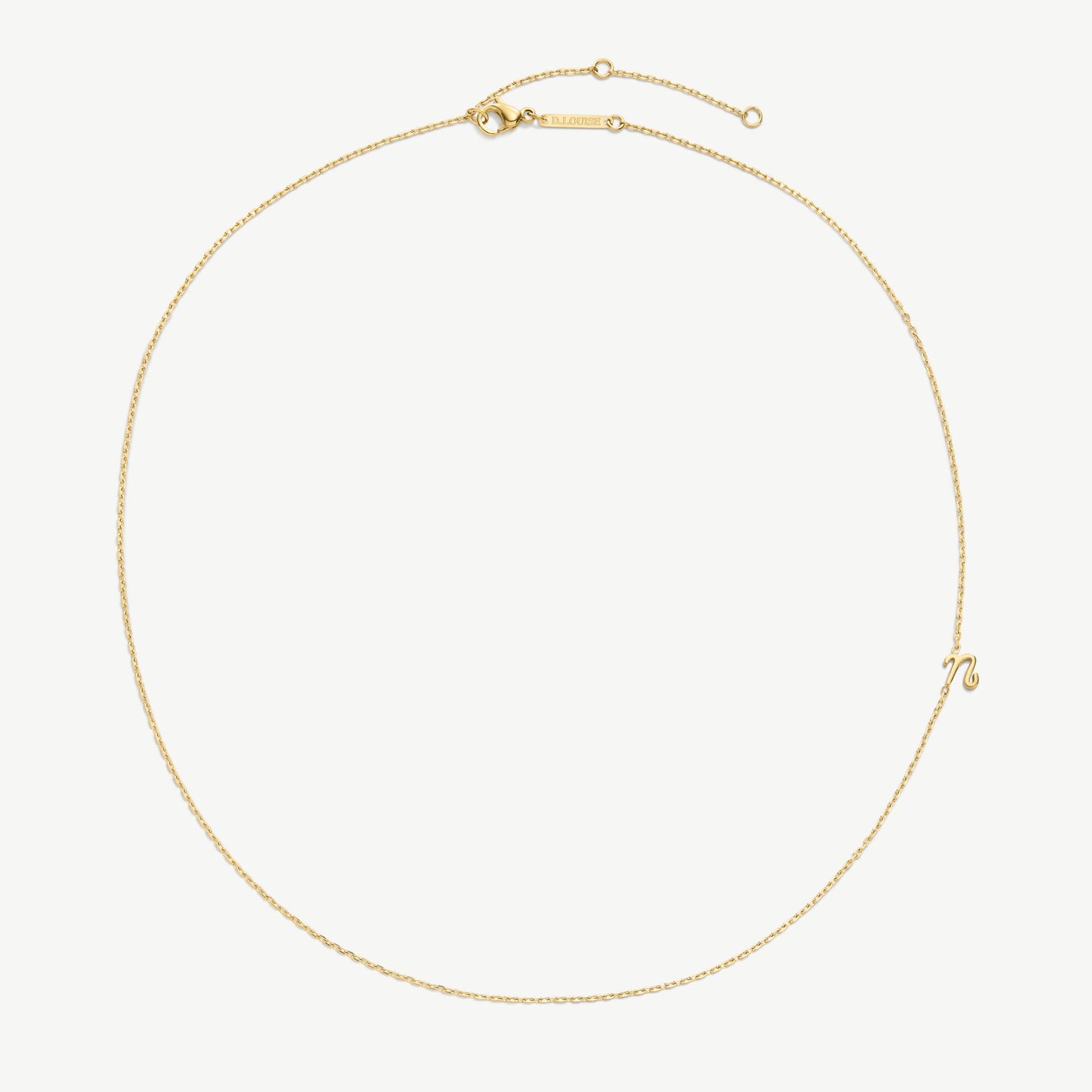 Initial Chain Necklace