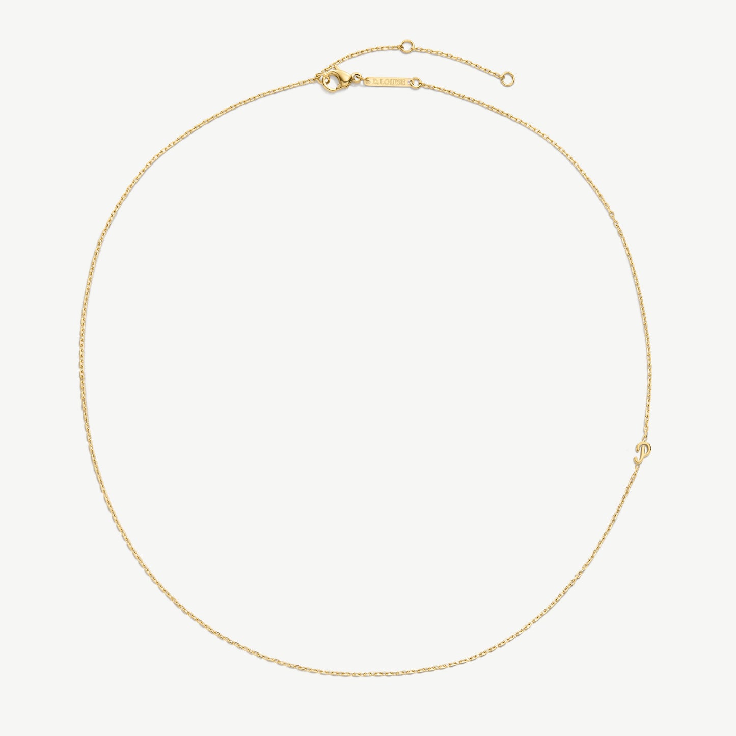 Initial Chain Necklace