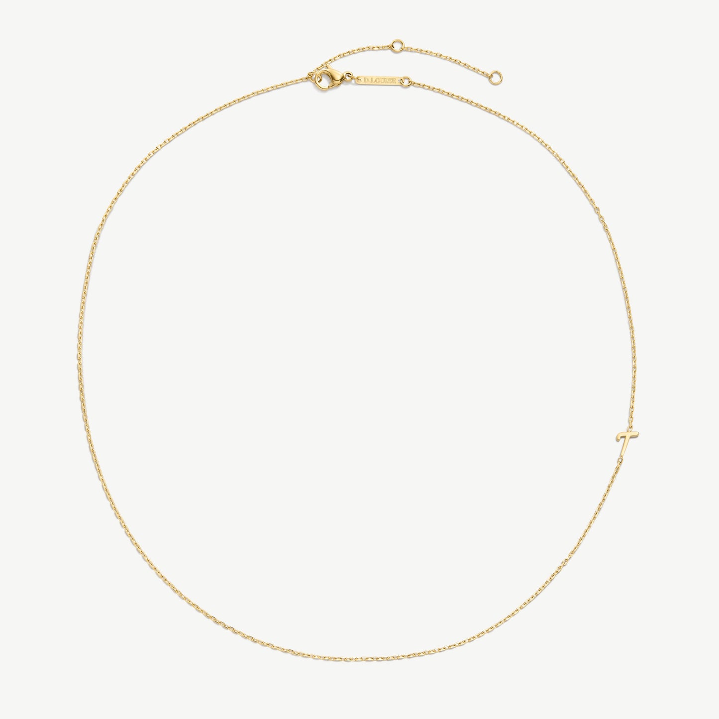Initial Chain Necklace