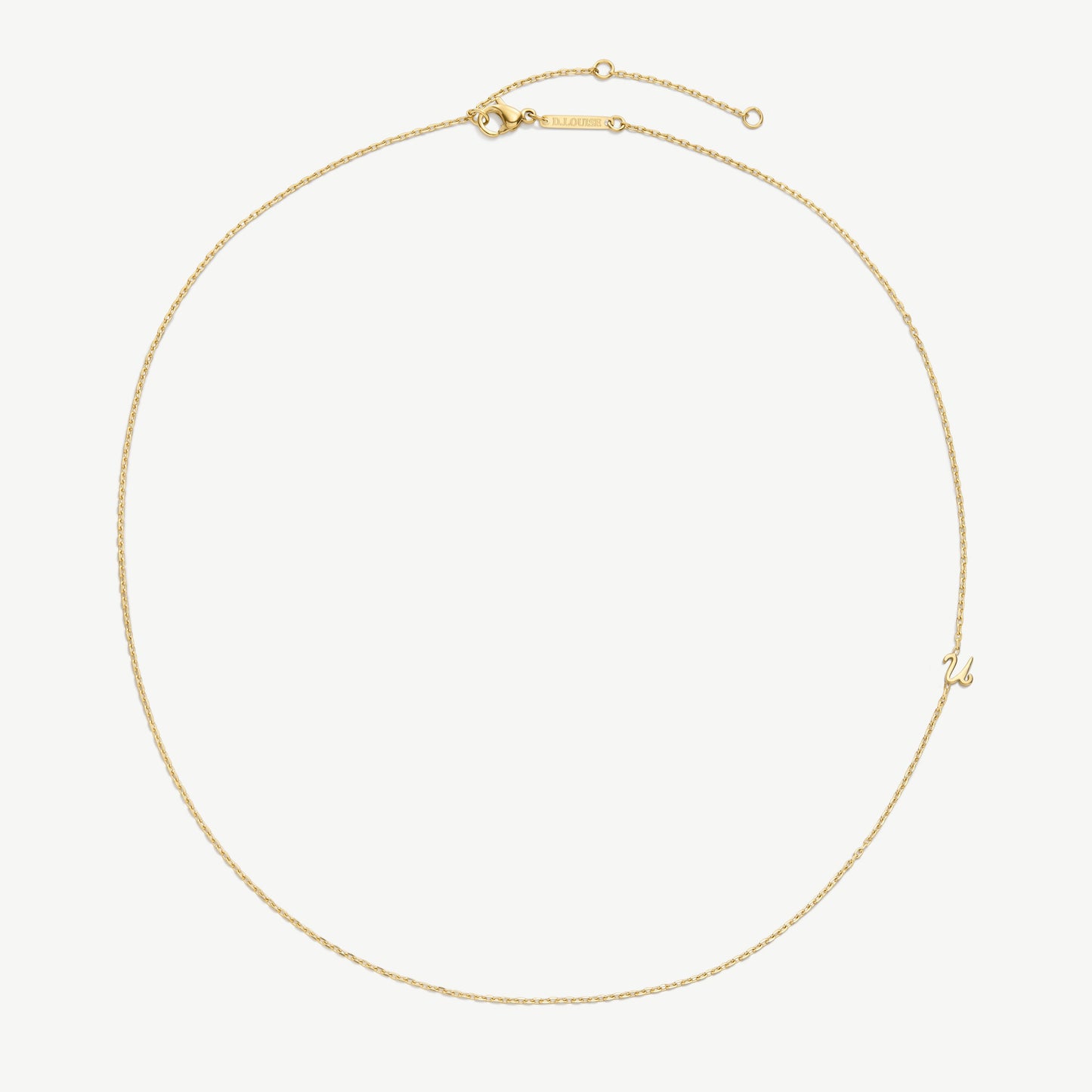 Initial Chain Necklace