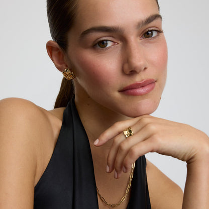 Statement Twist Studs