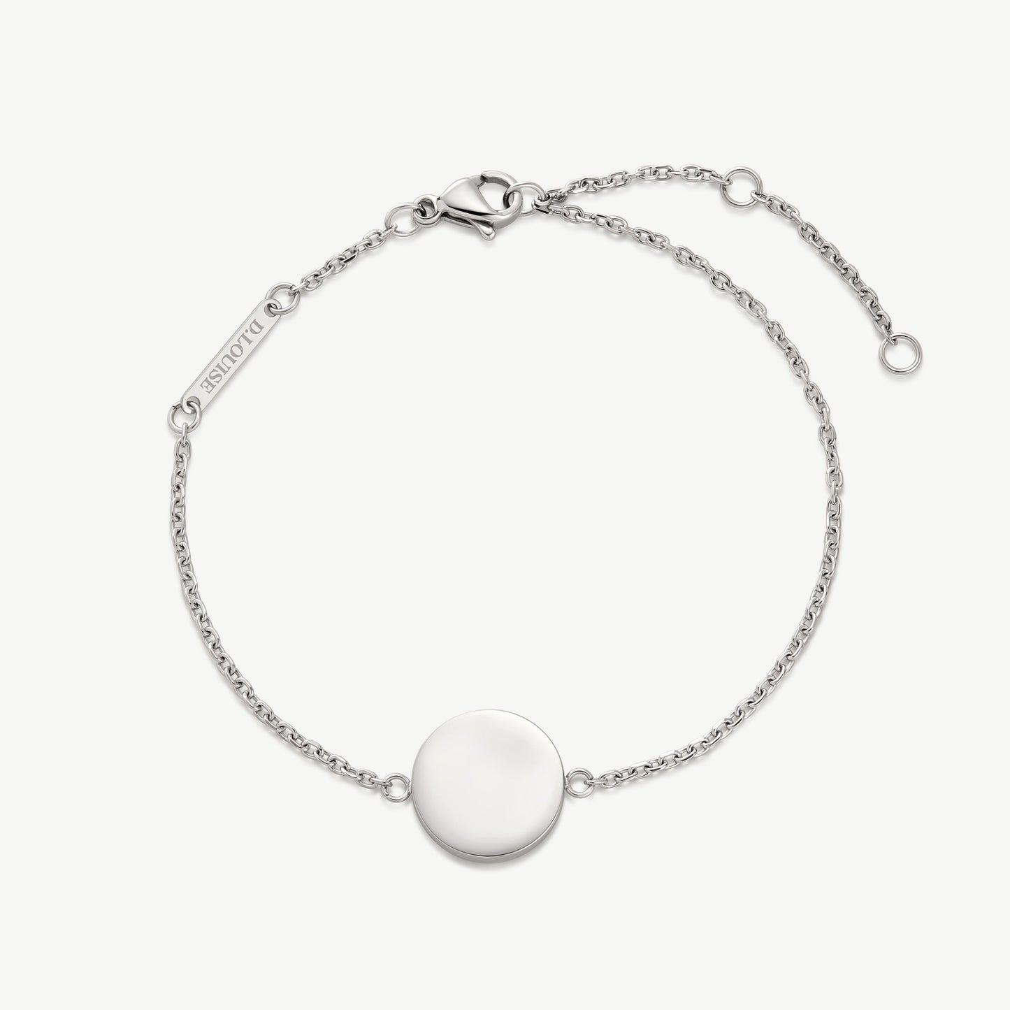 Classic Disc Engravable Bracelet