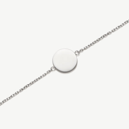 Classic Disc Engravable Bracelet