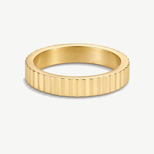 Mini Pleat Ring