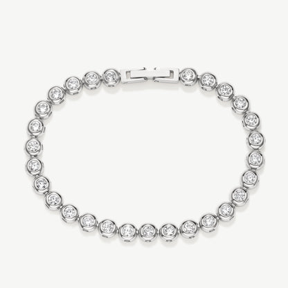 Classic Bezel Tennis Bracelet