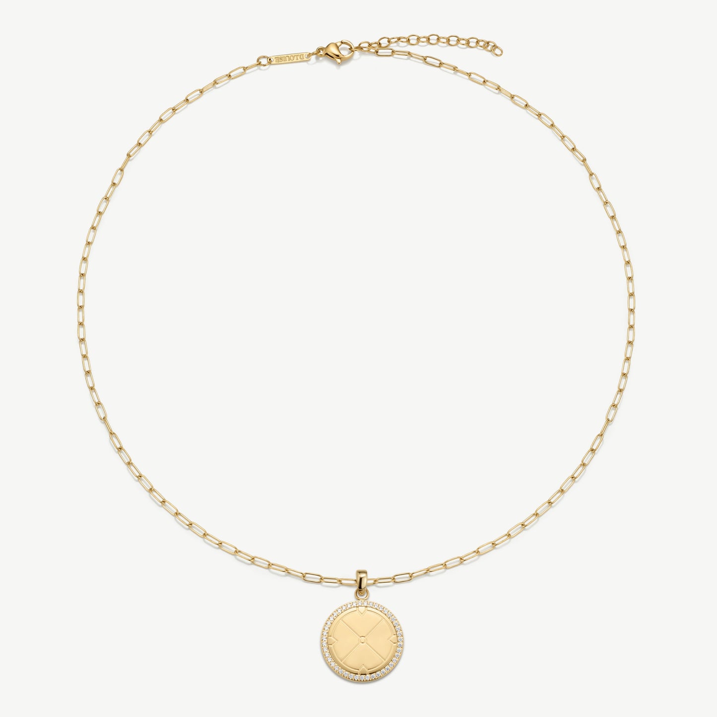 Engravable Compass With Stones